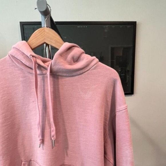 rag & bone - Damon French Terry Hoodie - Pink - Picture 5 of 8